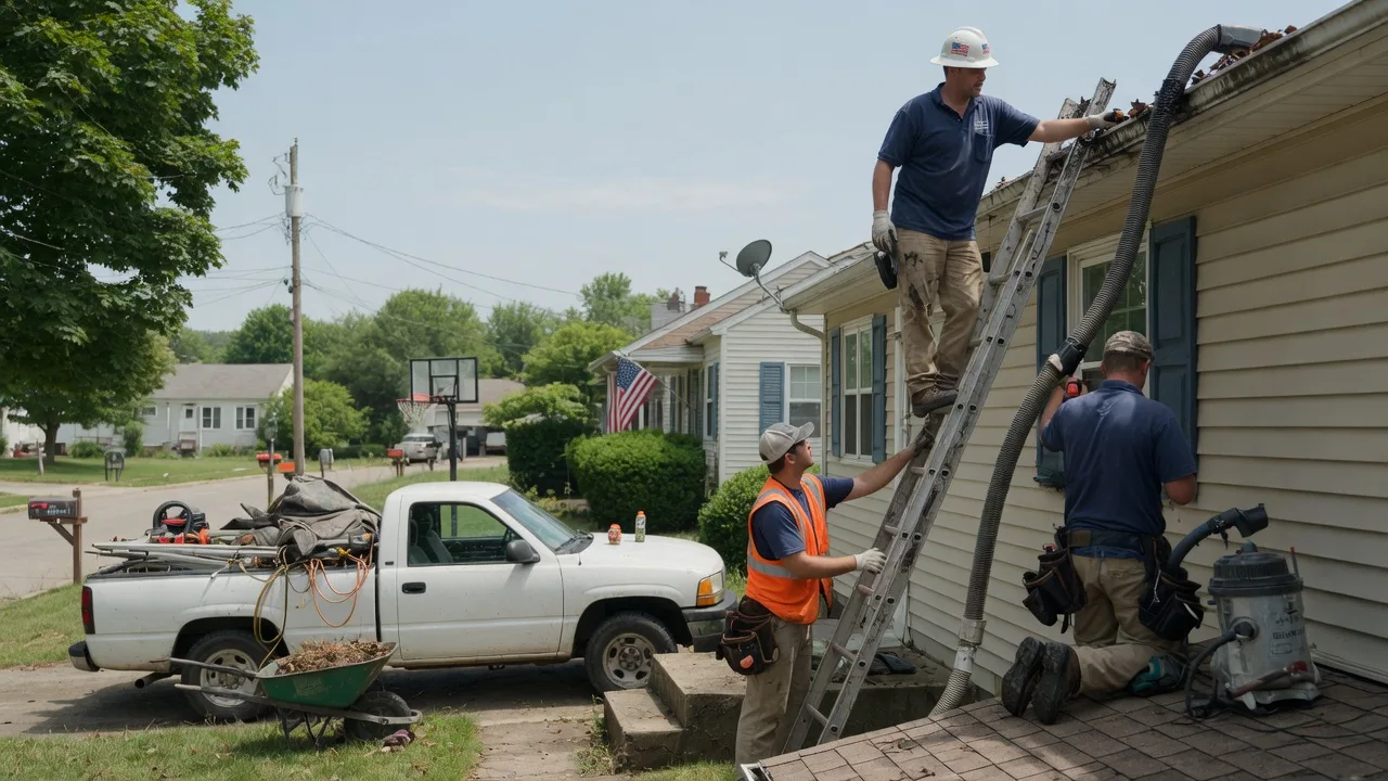 Gutter Installation in Yorkshire, OH near me